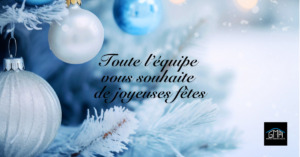 Toute l’équipe de GMA Fenêtres vous souhaite de joyeuses fêtes.